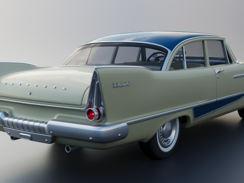 プリマス・プラザ 1958 3Dプリントモデル