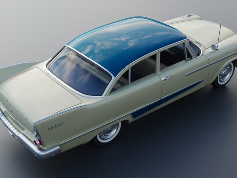 プリマス・プラザ 1958 3Dプリントモデル