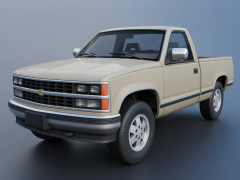 Chevrolet K-1500 1989 Modello di stampa 3D