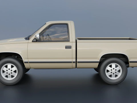 Chevrolet K-1500 1989 3D Print Model