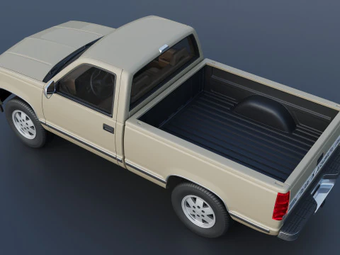 Chevrolet K-1500 1989 3D Print Model