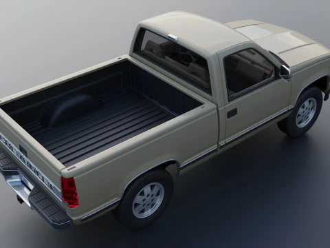 Chevrolet K-1500 1989 3D Print Model