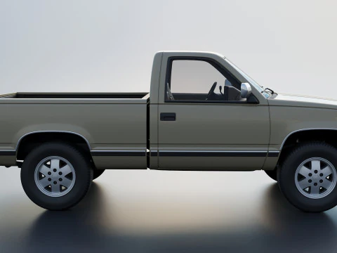 Chevrolet K-1500 1989 3D Print Model