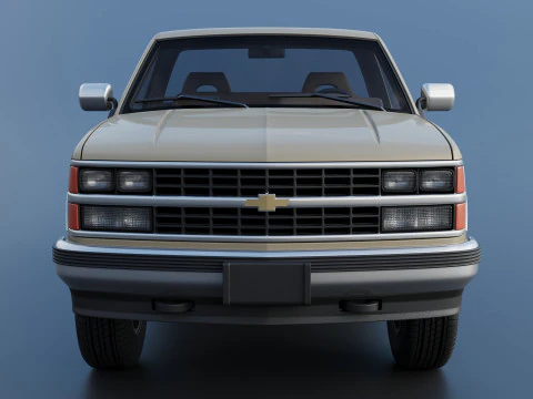 Chevrolet K-1500 1989 3D Print Model
