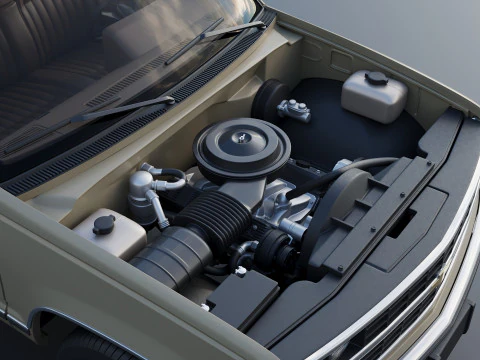 Chevrolet K-1500 1989 3D Print Model