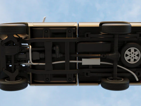 Chevrolet K-1500 1989 3D Print Model