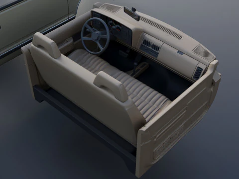Chevrolet K-1500 1989 3D Print Model