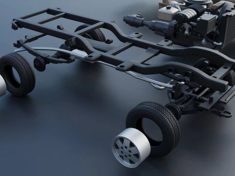 Chevrolet K-1500 1989 3D Print Model