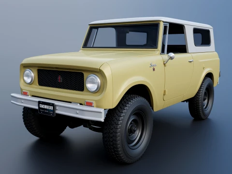Internationale verkenning 1963 3D printmodel