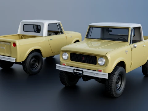 国際スカウト 1963 3Dプリントモデル