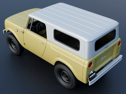国際スカウト 1963 3Dプリントモデル