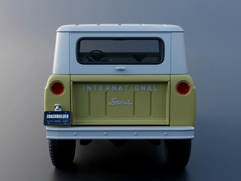 国際スカウト 1963 3Dプリントモデル