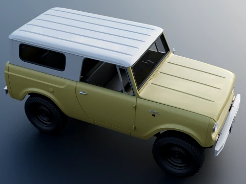 国際スカウト 1963 3Dプリントモデル
