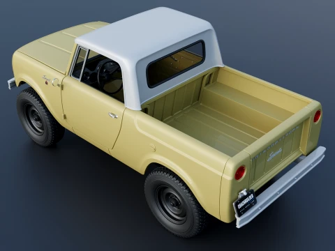 国際スカウト 1963 3Dプリントモデル