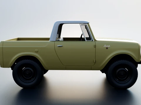 国際スカウト 1963 3Dプリントモデル