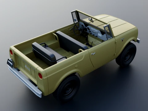 国際スカウト 1963 3Dプリントモデル
