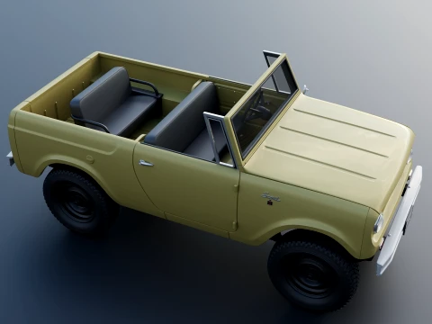 国際スカウト 1963 3Dプリントモデル