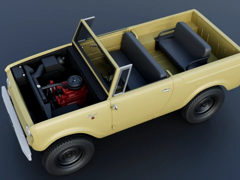 国際スカウト 1963 3Dプリントモデル