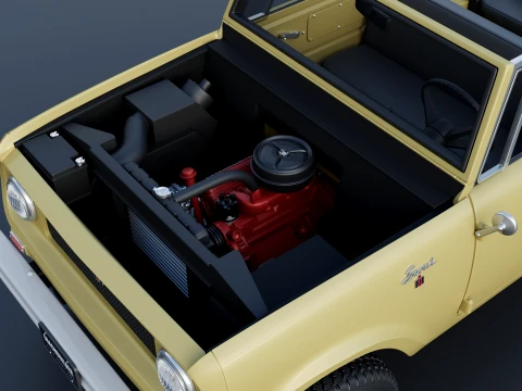 国際スカウト 1963 3Dプリントモデル