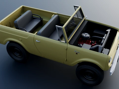 国際スカウト 1963 3Dプリントモデル