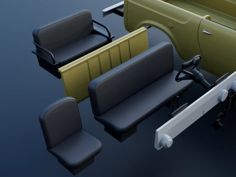 国際スカウト 1963 3Dプリントモデル