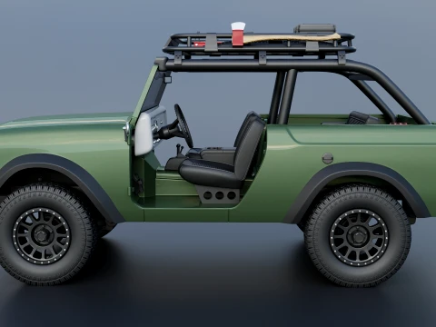 International Scout Custom 1965 3D Print Model