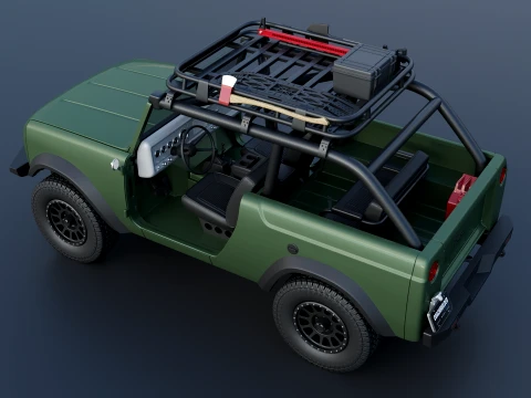 International Scout Custom 1965 3D Print Model