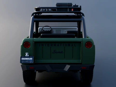 International Scout Custom 1965 3D Print Model