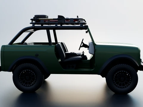 International Scout Custom 1965 3D Print Model