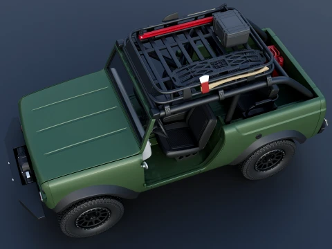 International Scout Custom 1965 3D Print Model