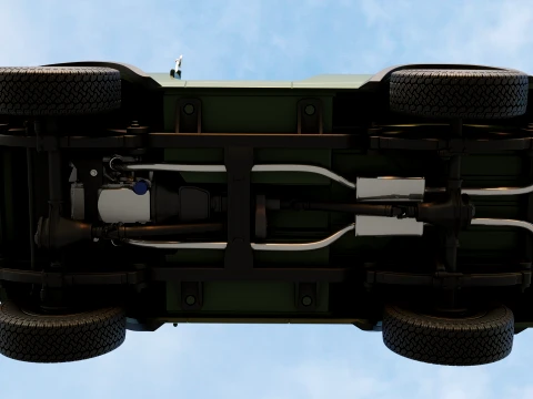 International Scout Custom 1965 3D Print Model