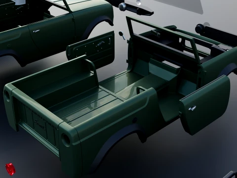 International Scout Custom 1965 3D Print Model