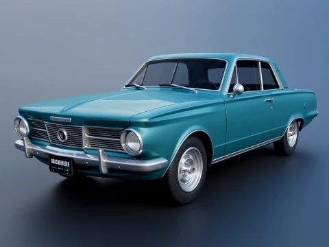 Plymouth Valiant 1965 Modèles 3D en vedette
