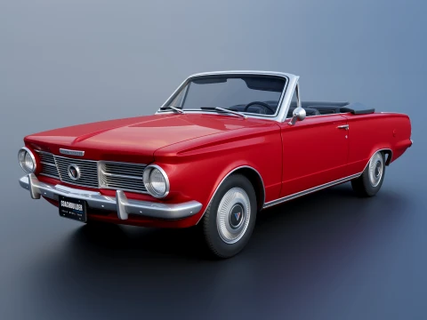 Plymouth Valiant decappottabile del 1965 Modello di stampa 3D