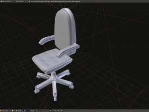 office chair 3D 모델