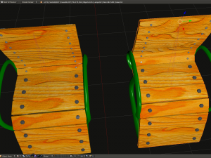 garden tablechairs Modelo 3D