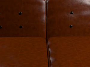 leather sofa 3D Model