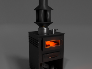 stove 3D 모델