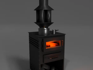 forno Modelo 3D