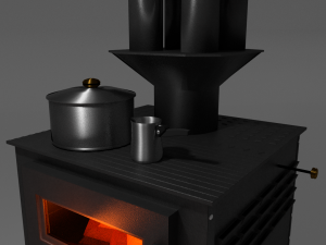 stove 3D Model