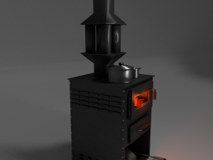 stove 3D Model