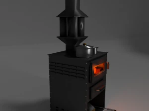 stove 3D Model