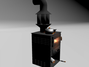 stove 3D Model