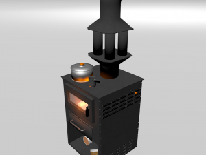 stove 3D Model