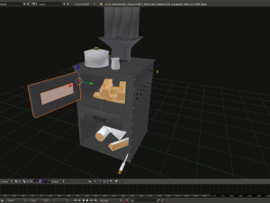 stove 3D Model