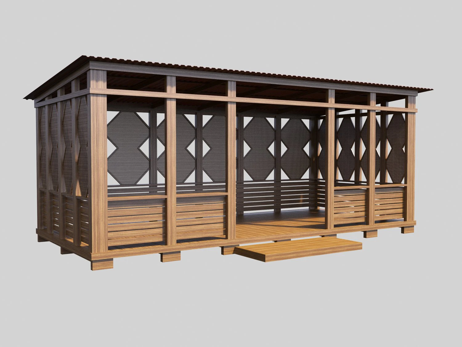 alcove 3D Model .c4d .max .obj .3ds .fbx .stl .blend 