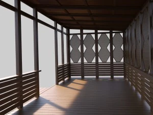 alcove 3D Model