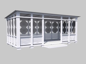 alcove 3Dモデル