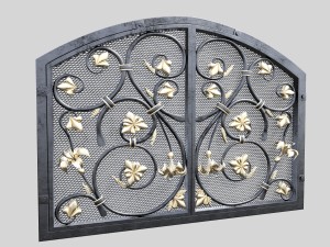 forged furnace doors 3Dモデル