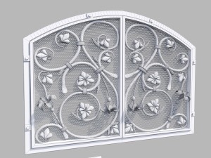 forged furnace doors 3Dモデル